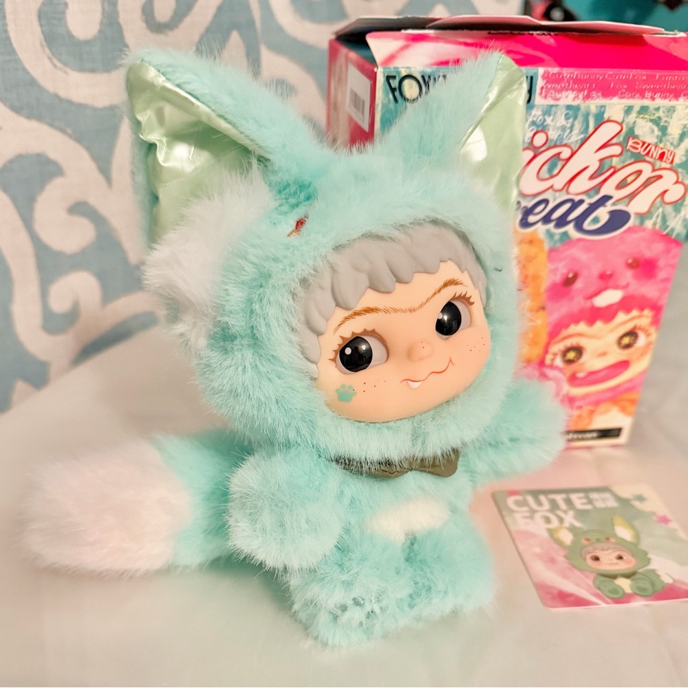 MINISO Fox & Bunny Trick or Treat Blind Box Series-Cute Fox